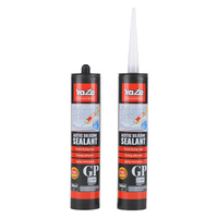 Scellant en silicone blanc à base d'acétate monocomposant résistant aux intempéries pour la construction, les portes, les fenêtres, avec une bonne élasticité, pâte adhésive