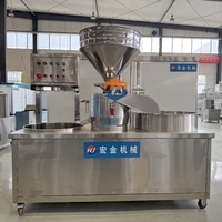 Machine commerciale de fabrication de lait de soja et de tofu, machine de traitement du lait de soja, machine à lait de soja, cœur PLC, puissance 10 kW, utilisation facile