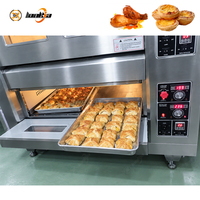 Four à sole électrique/gaz 1/2/3 niveaux pour la cuisson du pain, des gâteaux et des tartes aux œufs – Équipement de boulangerie professionnel