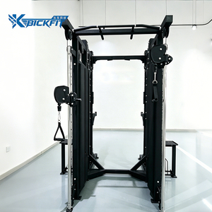 Máquina de Entrenamiento Funcional Multi-Gimnasio en Línea, Equipo de Ejercicio Multifuncional, Entrenador con Cable, Sistema de Poleas Dobles para Gimnasio - Product Image 4
