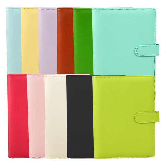 AI-MICH Customized Elastic White Address Book Vintage Cover Printed Leather French Ruled Eco-Friendly Glossy/Matte Finish