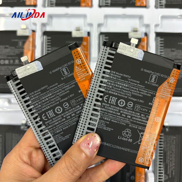 Digital Battery BM54 BN53 BN54 BN55 BN59 BN62 for Redmi Note 9/9S/9Pro/9T POCO M3/10X 4G/10S Wholesale Bulk Supply