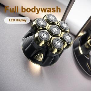 MS-688 多功能数显电动剃须刀 专用剃光头神器 家用不锈钢剃须刀 - Product Image 3