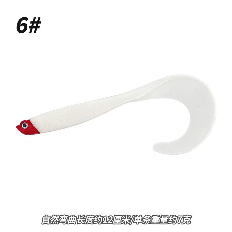 6 têtes rouges-corps blanc-pièce unique-en vrac