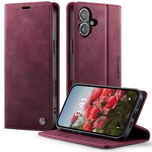 เคสหนัง CaseMe แบบพับได้สำหรับ 17 16 Pro Max Series/พร้อมฟังก์ชั่นตั้งวางโทรศัพท์, ฝาปิดแม่เหล็กแบบพับได้พร้อมช่องใส่บัตร - Product Image 3