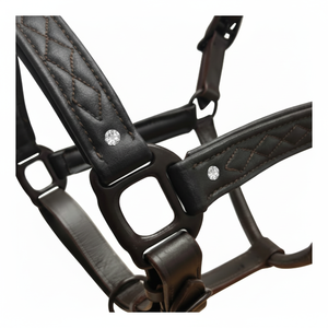 Offre Spéciale de qualité supérieure selle anglaise Nylon cheval licou confortable compétition équestre occidentale équitation disponible noir - Product Image 1