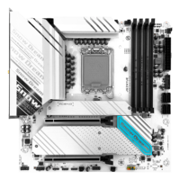 Carte mère JGINYUE B760M M ATX LGA 1700 B760M-Snow Dream D4 prend en charge Intel I3/I5/I7/I9 12e/13e processeur double mémoire DDR4 nouveau