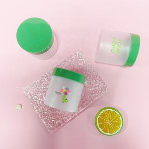 Luxe 250ml Mat Pastel <span class=keywords><strong>rose</strong></span> Vert PET Pot Cosmétique 8oz Corps Gommage Beurre <span class=keywords><strong>Argile</strong></span> <span class=keywords><strong>Cheveux</strong></span> <span class=keywords><strong>Masque</strong></span> Gel Soins De La Peau PCR Pot De Crème En Plastique - Product Image 5