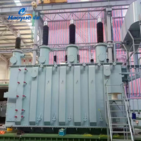 Transformador de Potencia de Baja Pérdida de 110kV-220kV, Sumergido en Aceite, de Alta Tensión, Totalmente de Cobre, Transformadores de Media y Alta Tensión