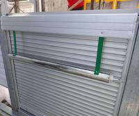 Rideau roulant extérieur de porte à obturateur automatique de camion de pompiers d'alliage d'aluminium de conception moderne avec le matériel ouvert de serrure de style pour des hôtels