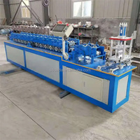 Machine de formage de tuiles à prix abordable pour profilés de volets en acier et panneaux de volets roulants avec moteur et boîte de vitesses