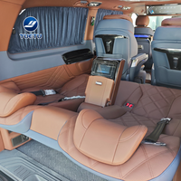 Ensemble de 2 sièges de capitaine inclinables électriquement avec repose-jambes, ventilation et chauffage pour Mercedes Benz Vito W447