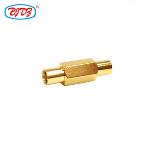 Адаптер-коннектор RF коаксиальный: позолоченный разъем MCX (гнездо) на MCX (гнездо), заводская цена - Product Image 3