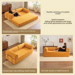 छोटे अपार्टमेंट के लिए कारखाने थोक मॉड्यूलर सोफा कपड़े असबाब के लिए रहने वाले कमरे के किराये के लिए - Product Image 2