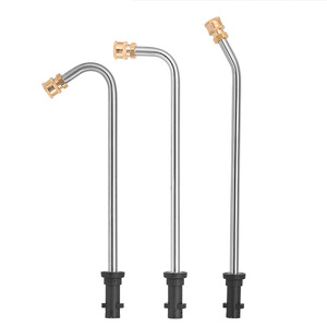 ก้านต่อเครื่องฉีดน้ำแรงดันสูง 36 ซม. สแตนเลส ทองเหลือง เชื่อมต่อเร็ว สำหรับปืนฉีดน้ำล้างรถ - Product Image 4