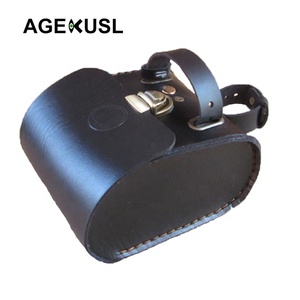<span class=keywords><strong>Sacoche</strong></span> de selle arrière en <span class=keywords><strong>cuir</strong></span> <span class=keywords><strong>vintage</strong></span> AGEKUSL Adamant Shell pour VTT, <span class=keywords><strong>vélo</strong></span> de route et <span class=keywords><strong>vélo</strong></span> pliant, fabriqué en Chine, Zhejiang - Product Image 3