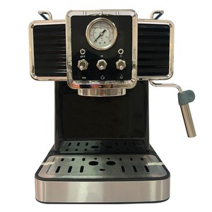 Machine à café expresso cafétéria design rétro machine à café expresso à pompe 15 bars robuste - Product Image 2