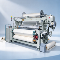Machine à tisser textile JDX758B à sergé pour serviettes en tissu éponge, avec dobby électronique, sélection de trame 6 couleurs et moteur servo pour enroulement