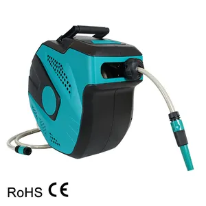 20/25/30/35M Auto Wall Mounted Automatic Retractable Water Garden Hose Pipe Reel
