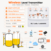 Capteur de niveau d'eau sans fil, transmetteur de niveau submersible, anti-explosion IP66, 4G LoRa, surveillance à distance des réservoirs profonds