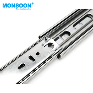 Thép Không Gỉ Chất Lượng Tốt Ball Bearing Trượt Ngăn Kéo Runner Telescopic Kênh Ngăn Kéo Trượt Đường Sắt - Product Image 1