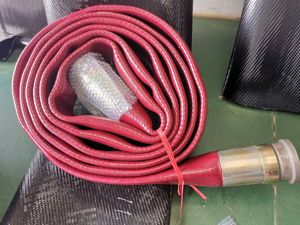 Asoe Concreflex 5 pouces Pu Lay plat tuyau en béton tuyau Flexible Wp69bar Bp150bar livraison d'eau tuyau hydraulique tuyau de carburant - Product Image 4