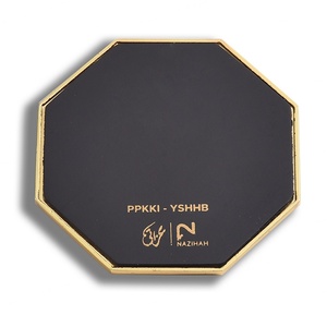 Imanes Metálicos Personalizados de Lujo con Diseño Octagonal Retro, Adhesivos Epoxi con Graffiti para Refrigerador - Product Image 3