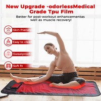 Matras Terapi Cahaya Merah 660nm & 850nm untuk Seluruh Tubuh dengan Timer, Dapat Diredupkan, Iradiasi Tinggi, Nol EMF, Pereda Nyeri untuk Penggunaan di Rumah