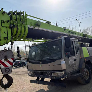 Grue sur camion Zoomlion ZTC350H 35T d'occasion de qualité supérieure, levage efficace, pièces d'origine pour travaux d'ingénierie sur site - Product Image 1