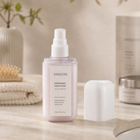 Flacon carré en plastique de luxe à paroi épaisse de 150 ml, flacon vide pour lotion, flacon pulvérisateur, huile capillaire, emballage cosmétique pour soins de la peau