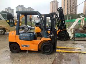 3 tonnes toyato chariot élévateur d'occasion 3 mètres de hauteur de levage à vendre - Product Image 3