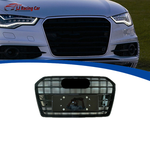 Accessori auto ABS Racing Mesh Grill auto paraurti anteriore griglia del radiatore per <span class=keywords><strong>Audi</strong></span> <span class=keywords><strong>A6</strong></span> C7 <span class=keywords><strong>2018</strong></span> - Product Image 1