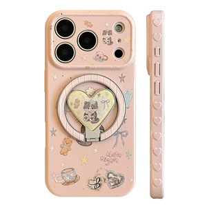 เคสโทรศัพท์กันกระแทกแบบสปอร์ต ดีไซน์แม่เหล็ก รูปหัวใจ สำหรับ 17 Air/16Pro MAX/15 Pro/14 Plus/13TPU TPU+PC - Product Image 5