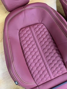 Accessorio Auto Sedili Sportivi RS6 RS7 in Fibra di Carbonio Sedile da Corsa Personalizzato in Pelle per Audi A3 A4 A5 A6 A7 A8 Q3 Q5 Q7 - Product Image 2