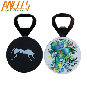 Novelty Brand New Design Cartoon 3D Eco-friendly Metal PVC Beer Magnetic Bottle Opener Funky Souvenir Gift - Product Image 2