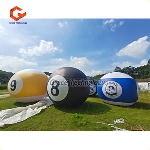 Globo de publicidad inflable de <span class=keywords><strong>billar</strong></span> personalizado con bolas de decoración inflables voladoras de helio - Product Image 4