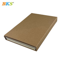 Set de Papelería Ecológica al por Mayor, Caja de Regalo, Artículos Escolares, Carpeta de Papel Kraft, Lápiz, Regla, Bloc de Notas, Regalo Promocional de Oficina