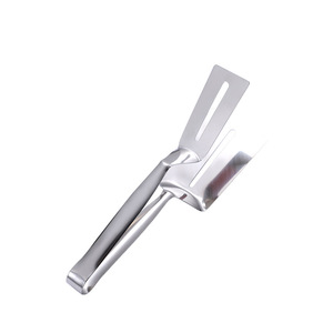 Stainless Steel Steak Tongs Heavy Duty 2 Piece <b>Set</b> For Grilling Barbecue Kitchen Use Oven Safe <b>Hand</b> <b>Wash</b> Only - Product Image 5