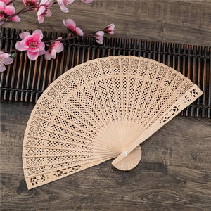 Ventilador <span class=keywords><strong>de</strong></span> bolsillo <span class=keywords><strong>de</strong></span> bambú para decoración del hogar, máquina <span class=keywords><strong>de</strong></span> ventilación plegable japonesa china, con flores <span class=keywords><strong>de</strong></span> mano, Original - Product Image 2