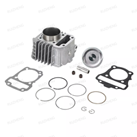Kit de Culasse de Piston pour Moteur de Moto 125cc 56mm C110 CRF110 TRX110 110cc Kits de Cylindres