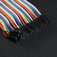 Fil de cavalier Dupont 40 broches 10CM 20CM 30CM femelle à femelle F-F câble de cavalier Dupont pour Arduino