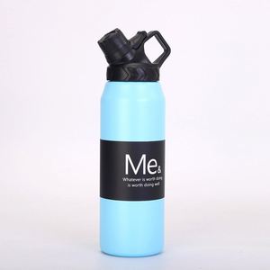 Bouteille Thermique Sportive 750ml 950ml en Acier Inoxydable 304, Tasse Isotherme Sous Vide avec Couvercle et Poignée, Portable - Product Image 4