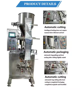 Máquina de llenado automática multifuncional para envolver alimentos, proteína de suero, cacao, Matcha, polvo, bolsas de papel encapsuladas, etiquetado de Motor central - Product Image 4