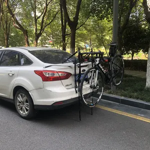 중국 공급자 Foldable 강철 물자 짐 120kg 운반대 2 자전거 자전거 차 선반