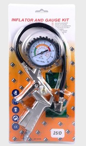 Manómetro de Presión de Neumáticos de Metal para Automóvil, Detector de Presión de Neumáticos - Product Image 5