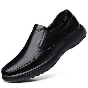 Nuevos Zapatos Formales de Cuero para Hombre, Suela Suave, Transpirables, Sin Cordones, Casuales, para Uso Diario - Product Image 5