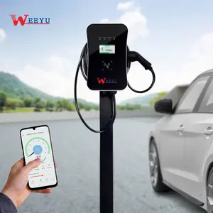 11KW 22KW Wallbox Type 2 EV Fast Wall Charger Station Electric Vehicle Car Charging Stations Pile Electric Charging Station