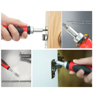 ชุดเครื่องมือซ่อมขนาดกะทัดรัดแบบพกพา23ชิ้นชุดดอกไขควงหลายตัวสำหรับ Ph2เฟอร์นิเจอร์คอมพิวเตอร์จักรยาน - Product Image 5