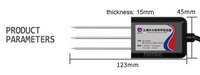 Sonde agricole intelligente en acier inoxydable Renke, capteur d'humidité du sol TDR avec RS485 4-20mA 0-5V 0-10V
