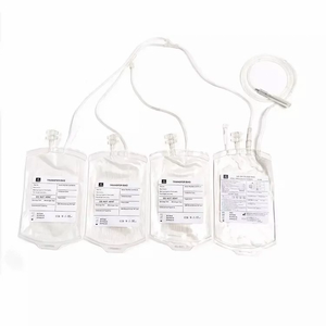 Sıcak satış hayvanlar tek çift üçlü kan toplama çantası veteriner için 450ml kan transfüzyon çantası - Product Image 3